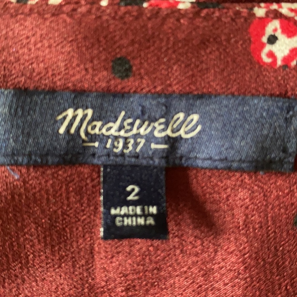 Madewell floral dress size 2 - Picture 15 of 16